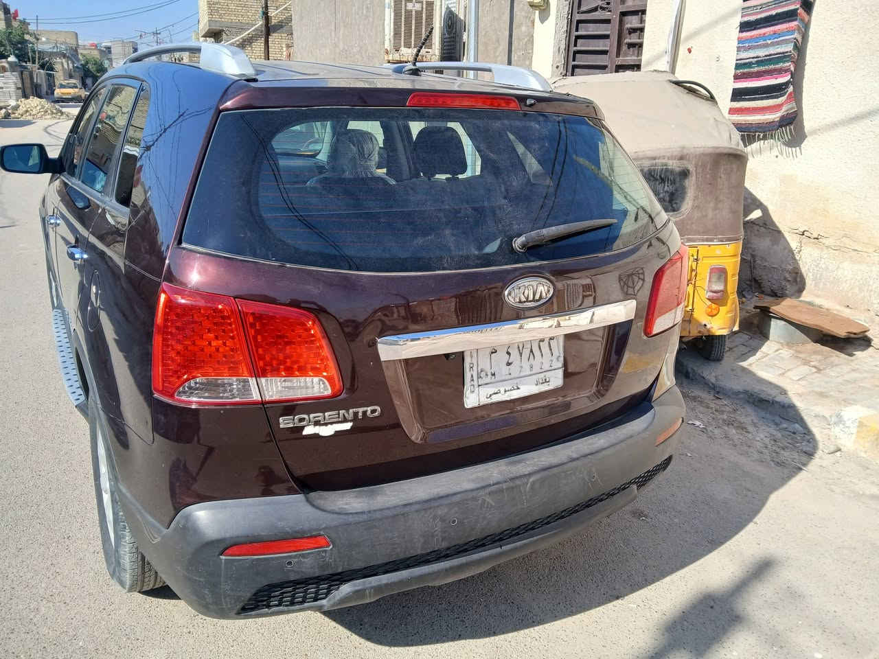 سلام عليكم سياره للبيع اومراوس سورنتومديل 12مكينه جي دي اي 2400 رقم بغداد اب اسمي متواجدعلئ الفيس***********
