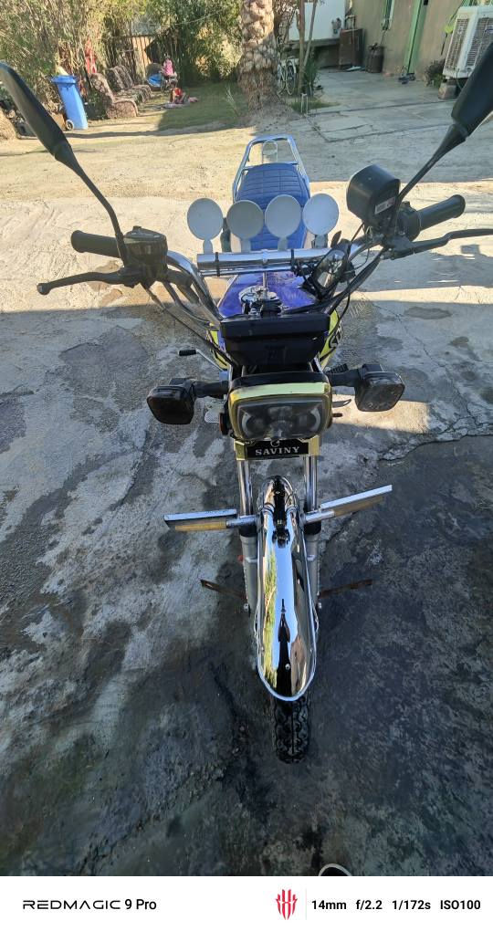 ايراني سولنك محرك200 موديل 24 اوراق 3ودفتر ماعرف بشنو يفيد الدراجة مكفولة محركها نضيف حيل الله يشهد بس القبق الاسود مال تفيلس مفتوح 4 تشغيلات الدراجة نضيفة يرادلها ترتيب بس مال جناية نقص بس الصينية مال زنجيل لئن مسويها رياضي عقل و صالنصة وسكان مكاني التاجي مقابيل معسكر التاجي رقم *********** بغداد, العراق
