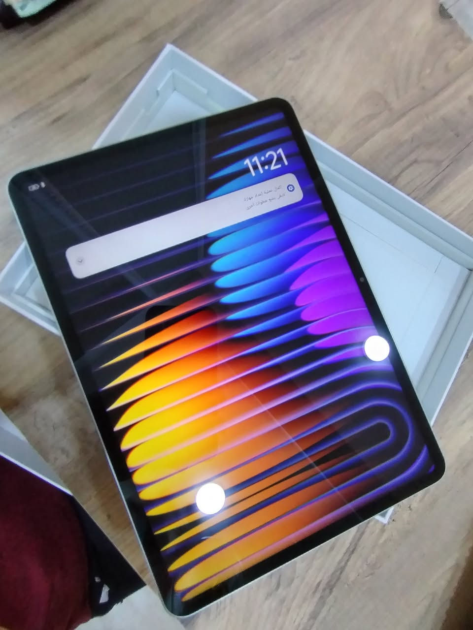 Xiaomi pad 7 للبيع

التابلت نضيف جدا ومابي اي خلل أو خدش مستعمل فقط دراسة سادس وتصفح + بعده بسنة الضمان

مواصفات التابلت:
شاشته:IPS LCD بدقة 3K وبسرعة 144 هرتز

ذاكرته:256/8

بطاريته:8850 استخدام عادي تكفي يوم ونص واذا العاب أقل من يوم
معالجه:Snapdragon 7+ Gen 3 نزل تحديث من الشركة يشغل بوبجي 90 فريم بدون اي حماوة وبالتحديثات الجاية حسب ماسمعت يشغل 120 فريم وباقي الالعاب يشغلها 120 

سعر التابلت: مع القلم 500 ، بدون القلم 425 الف 

اي استفسار خاص
***********
