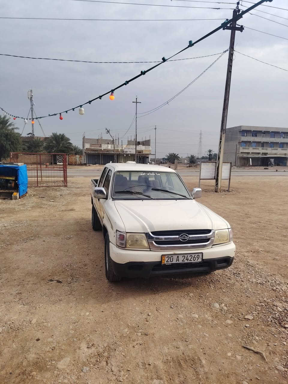 سلام عليكم سياره دير موديل 2006
سياره جاهزه 
مكان ديالئ بعقوبه
سعر 48بيها مجال 

انتصال ***********
