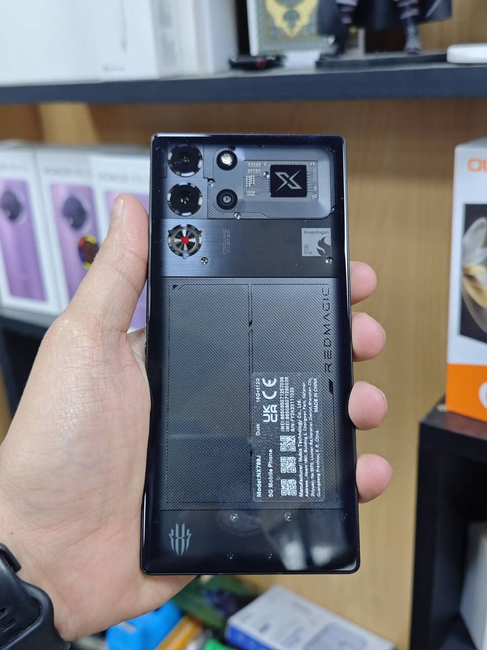 ريد ماجك 10 برو
مستخدم
 نظافة الجهاز 99% ضمان من الاعطال 
ذاكرة 512 رام 16 كامل ملحقات كارتون وشاحنة 
السعر 730 الف 
يوجد توصيل جميع محافظات العراق 

🔻🔻بيع نقداً وبالقسط لحاملي بطاقة الرافدين
بدون كفيل وبدون مقدمة

  ***********

العنوان:- الرمادي / شارع السينما / قرب مكتبة بغداد / مكتب الجوهرة البيضاء
