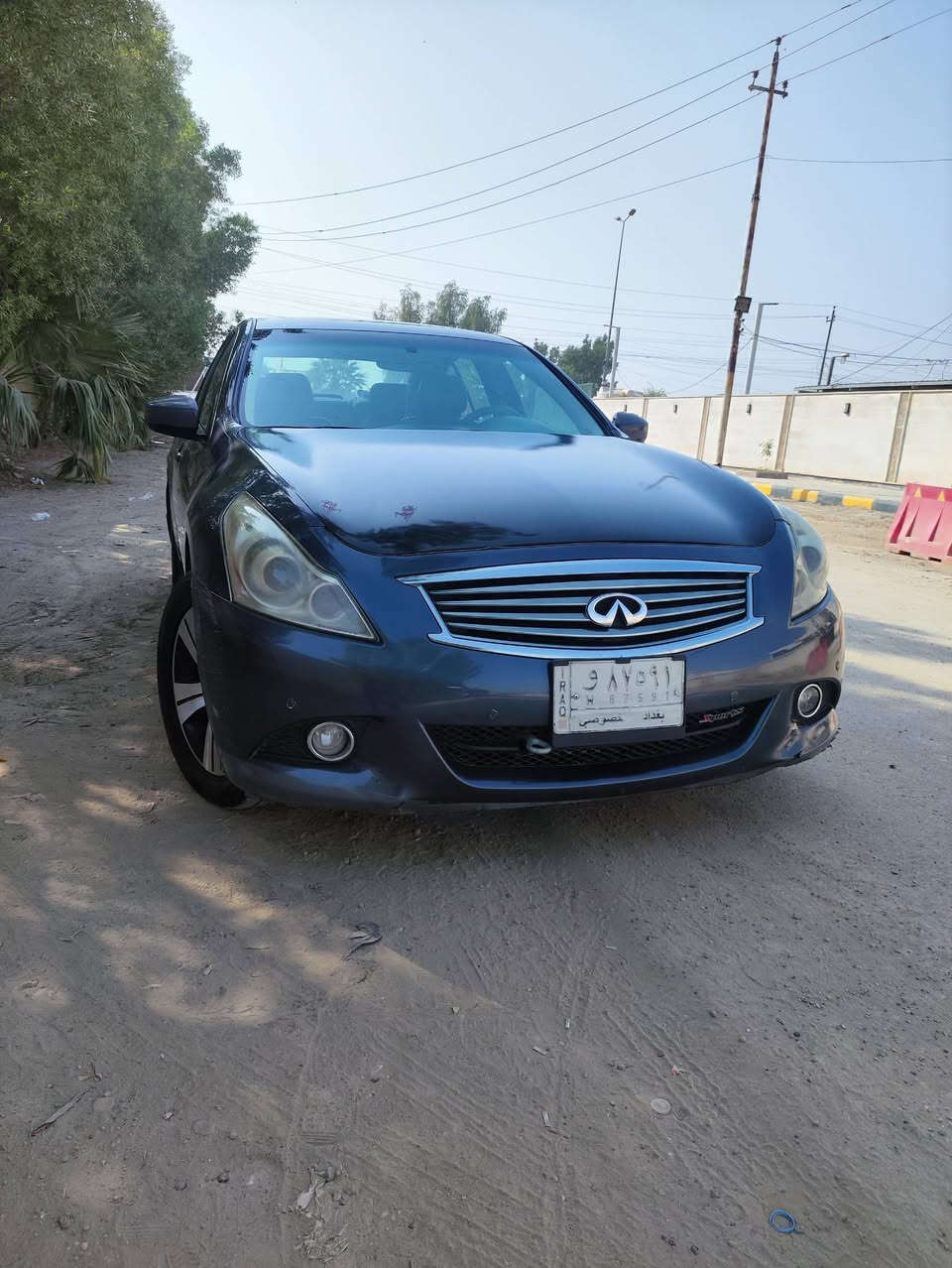 للبيع سيارة انفنتي جي ٣٧
السيارة موديل ١٣جاهزة للاستخدام بيها ملاحظات وترتيبات شوي 

مسويلها ادامه نوزلات بلكات مجاول 

مكينه وكير مكفولات 

السياره هزه جديده وسنويه ب اسمي تحويل شوكت مايعجبك 

الصور طالع بيها رقم قديم اخذتهن قبل لا احولها 

السيارة حادثها  خلفي  خفيف سعرها ٧٥وبيها مجال بسيط 

***********
