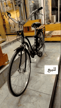 سلام عليكم بايسكل بناتي باله بطه حجم 26 سوبر M لون اسود موديل 2018 بايسكل جديد بمعنه الكلمه كير وحساس 6 نمر كله ختم واحد سعر مطلوب 150 وبيه مجال عنوان بغداد رقم تواصل *********** ❤️🤍
