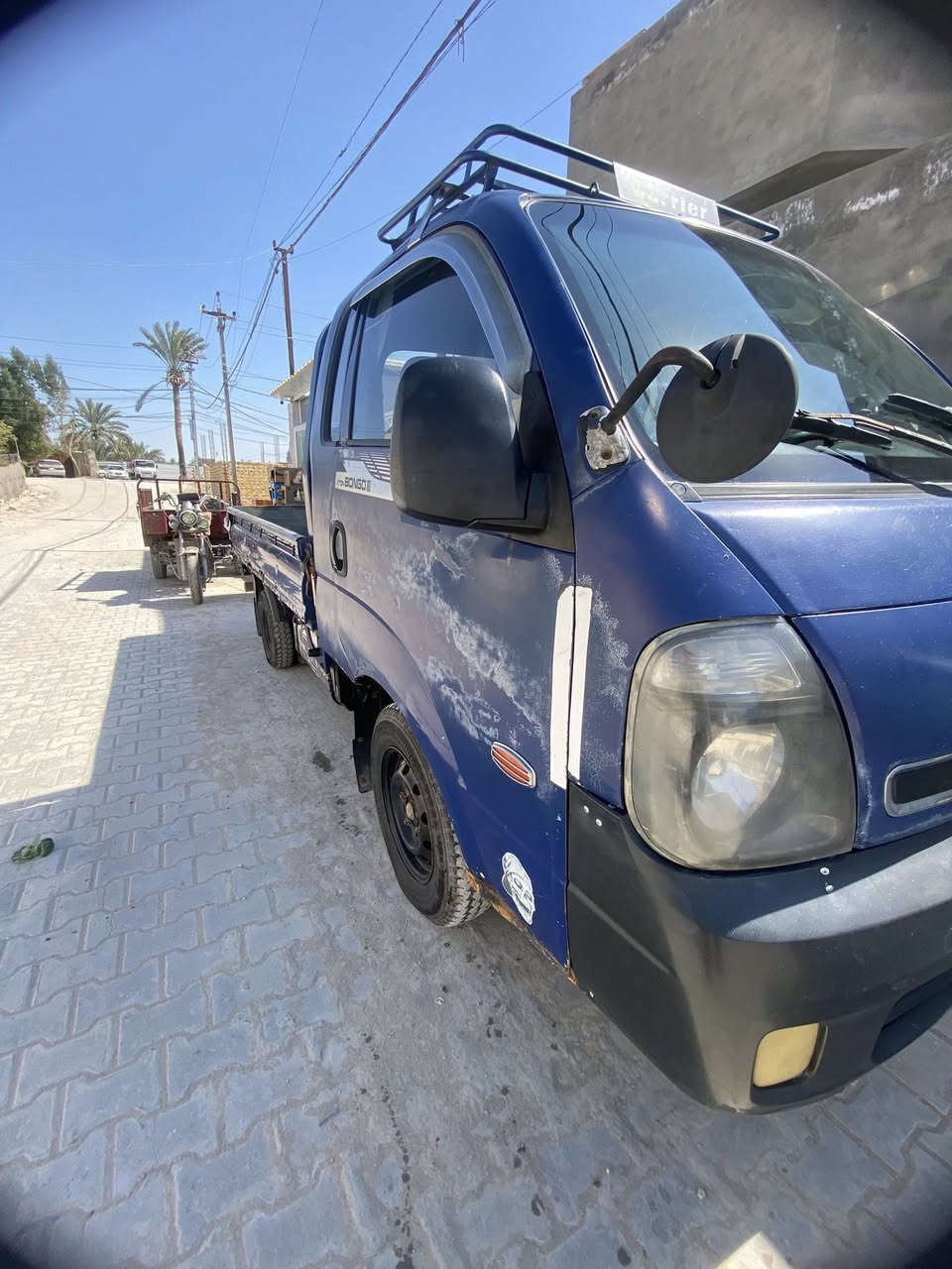 🚗 كيا حمل للبيع
موديل 2007
📄 رقم دولي (إنكليزي مصفّر)
📍 الموقع: النجف

🔹 السيارة باسمي وكلشي أصولي
🔹 مكينة مسكرة، محور BM ونوزل
🔹 تخم تايرات جديد
🔹 بطارية جديدة
🔹 سبير داخل جديد
🔹 لك سنتر موجود
🔹 السيارة نظيفة وقعدة حلوة وجاهزة للاستخدام

💰 السعر: 75 قابل للتفاوض (بيه مجال)

للاستفسار يرجى التواصل على الخاص �


**إذا كنت صاحب هذا الإعلان وتريد حذفه لأي سبب، رجاءا أرسل رسالة إلى الدعم الفني**