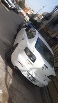 مازده زوم 3 2008 خليجي محرك ١٦٠٠ لون ابيض رقم حلو مميز  كير محرك مكفول...