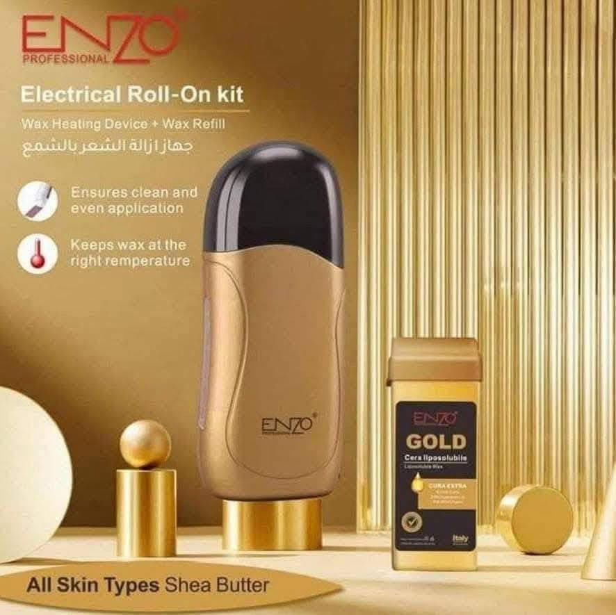 جهاز إزالة الشعر بالشمع من ماركة ENZO،#اصلي
وهو جهاز تسخين الشمع الكهربائي "رول أون" (Roll-On) يأتي مع عبوة شمع لإزالة الشعر. 
يأتي الجهاز مع عبوة شمع إيطالي بالأسطوانة ومناديل مشمعة.
 مصمم لإزالة الشعر في المنزل بسهولة وفعالية، ويناسب جميع أنواع البشرة ويمكن استخدامه لمختلف مناطق الجسم.
 يوفر تسخينًا سريعًا وثابتًا للشمع، ويضمن تطبيقًا نظيفًا ومتساويًا، ويترك البشرة ناعمه براقه🦋🦋
🦋🦋🦋🦋🦋🦋🦋🦋
لحجز والاستفسار ع وتساب ***********
توصيل بسمايه الف 
بغداد ب5000
محافظات ب5000
