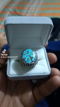 اسلام عليكم خاتم تحفه التحف رضوي نيشابوري عنكبوتي طبيعي صياغه يدويه ثق...