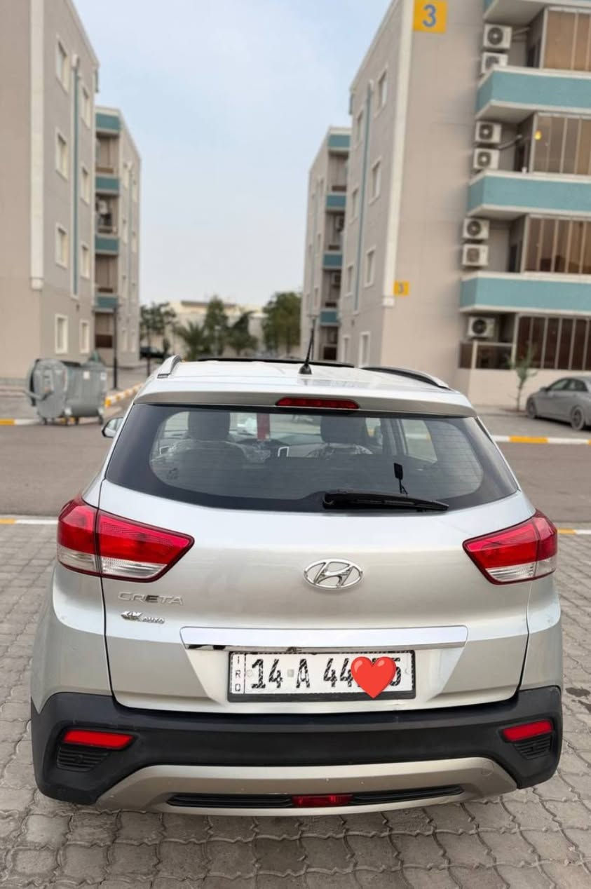 هونداي كريتا 2019 خليجي بيها بابين صبغ او جاملغ امامي بدون اي ضربه اثر شخط ول باقي مكفوله رقم بصره جديد وهزه وسنويه جديده  وجاهزه من كلشي فتحه كامره ويلكب لايت زنون سعر 128 الاستفسار *********** البصرة, العراق
