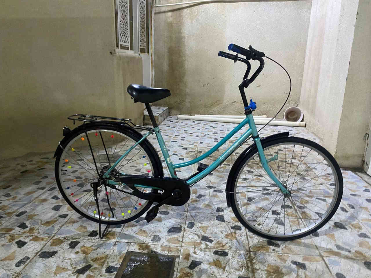 سلام عليكم بايسكل  للبيع مديل 2018 حجم 26 نضيف كلش مابي نضيف 90 من ميه سعر 90 بي مجال للطيبين مكان البصره الزبير ***********
