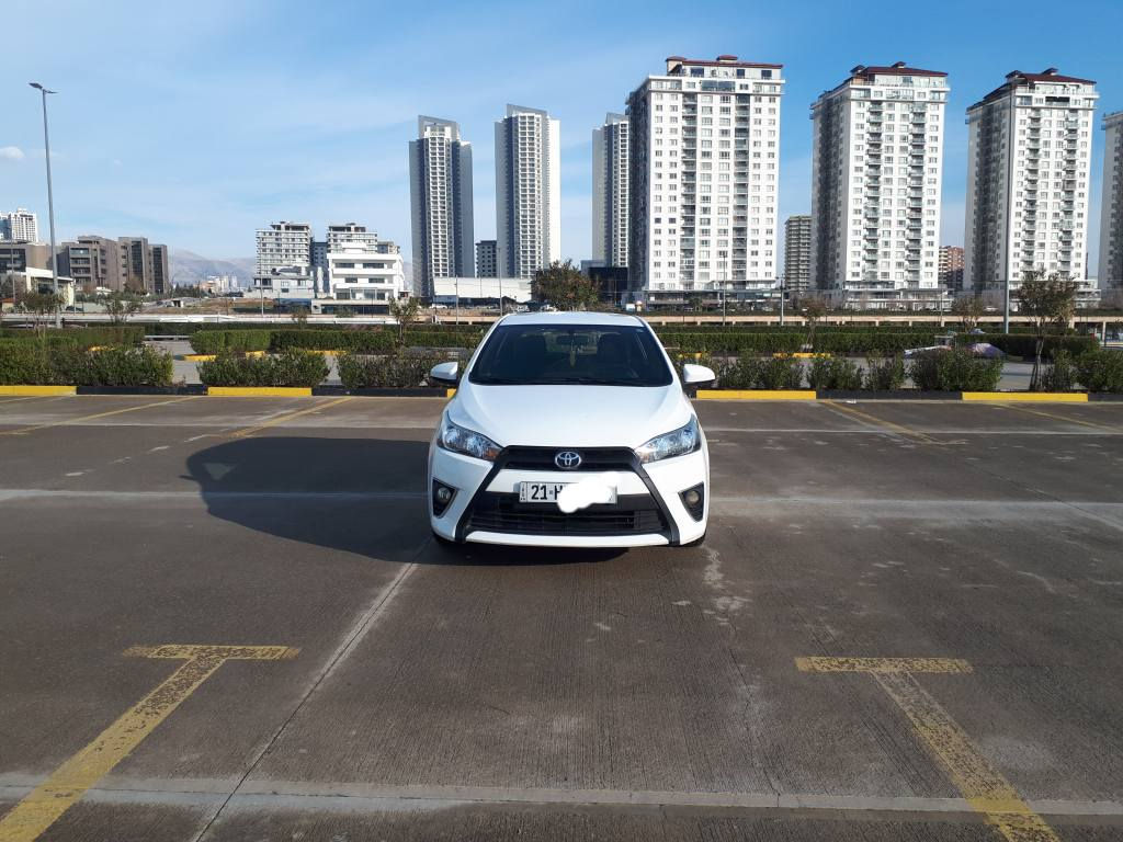 تویۆتا یارس 2016 خلیجی
تەنها 106000 کیلۆمەتر ڕۆشتوە
گێرتۆماتیک ، چوارجام کارەبایی ، ئاوێنەکارەبایی ، ئیکۆ abs ، cd ، aux ، usp ، ناوزەرد ، تەبرید،حاسە
بێ بۆیاخ یەک پەڵە کارتی هەیەلەگەڵ 
 پەڵەیەک سارد کەمێک تەرزەی هەیە
سەنەوی تامانگی 2027/8 تازەیە
مەکینەو گێڕی نەکراوەتەوە بێ عەیبە
سعری 114 گەڵا معامەلە
*********** ڤایبەر--وەتس ئەپ
 ‌                                                       *********** السليمانية, العراق
