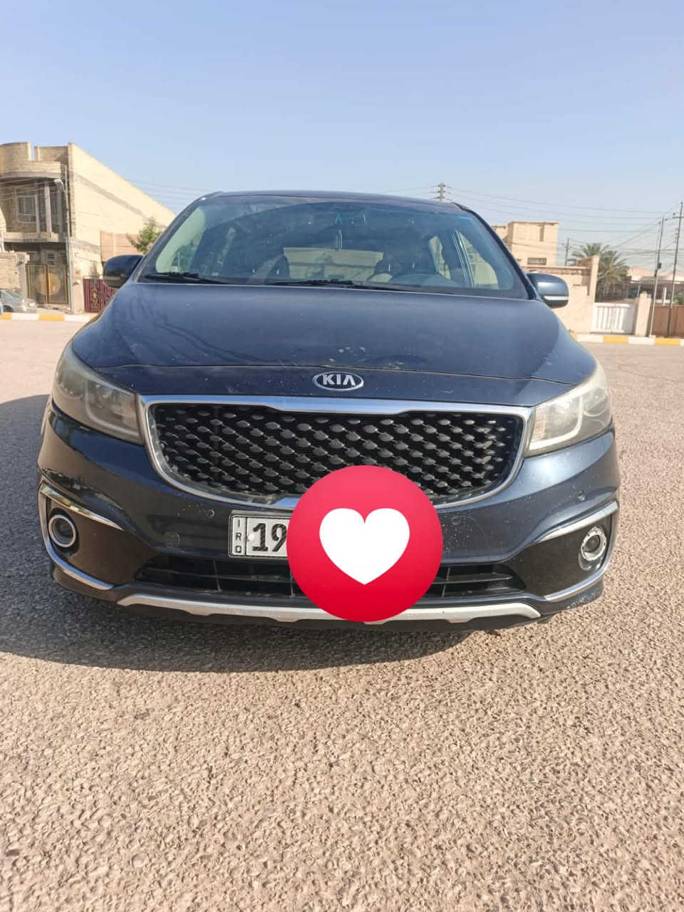 للبيع
سلام عليكم كيا سيدونا مديل ١٦ وارد امريكي بيها قطعتين وقطعه كلير الحادث مالتها چاملغ خلفي مكانها كربلاء 
سعرها ١٧٠ سياره حلوه ونضيفه كلش 
للاتصال ***********
