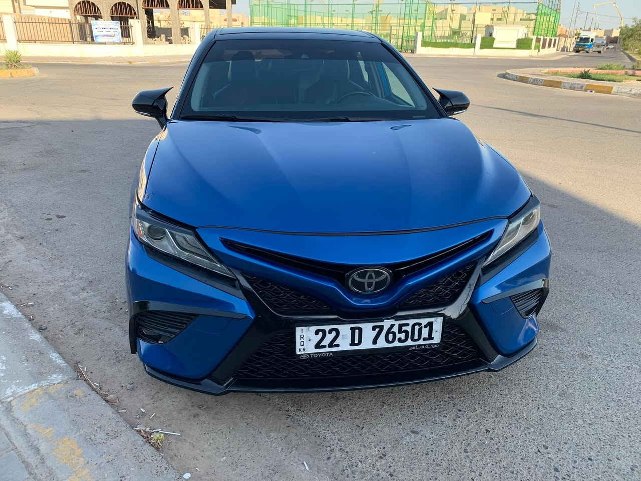 كامري موديل 2020 أمريكي  XSE
رقم اربيل
فول مواصفات 
بصمة بانوراما كشنات كهرباء تدفئة وتبريد 
سقف اسود سايد بريك بصمة شاشة
شاحن رادارات
ضررها جاملغ خلفي وجاملغ امامي بسيط
وجاملغ عكس السايق خلفي بية كلير 
ماشية 124
مكان السيارة تكريت

للاستفسار ***********
