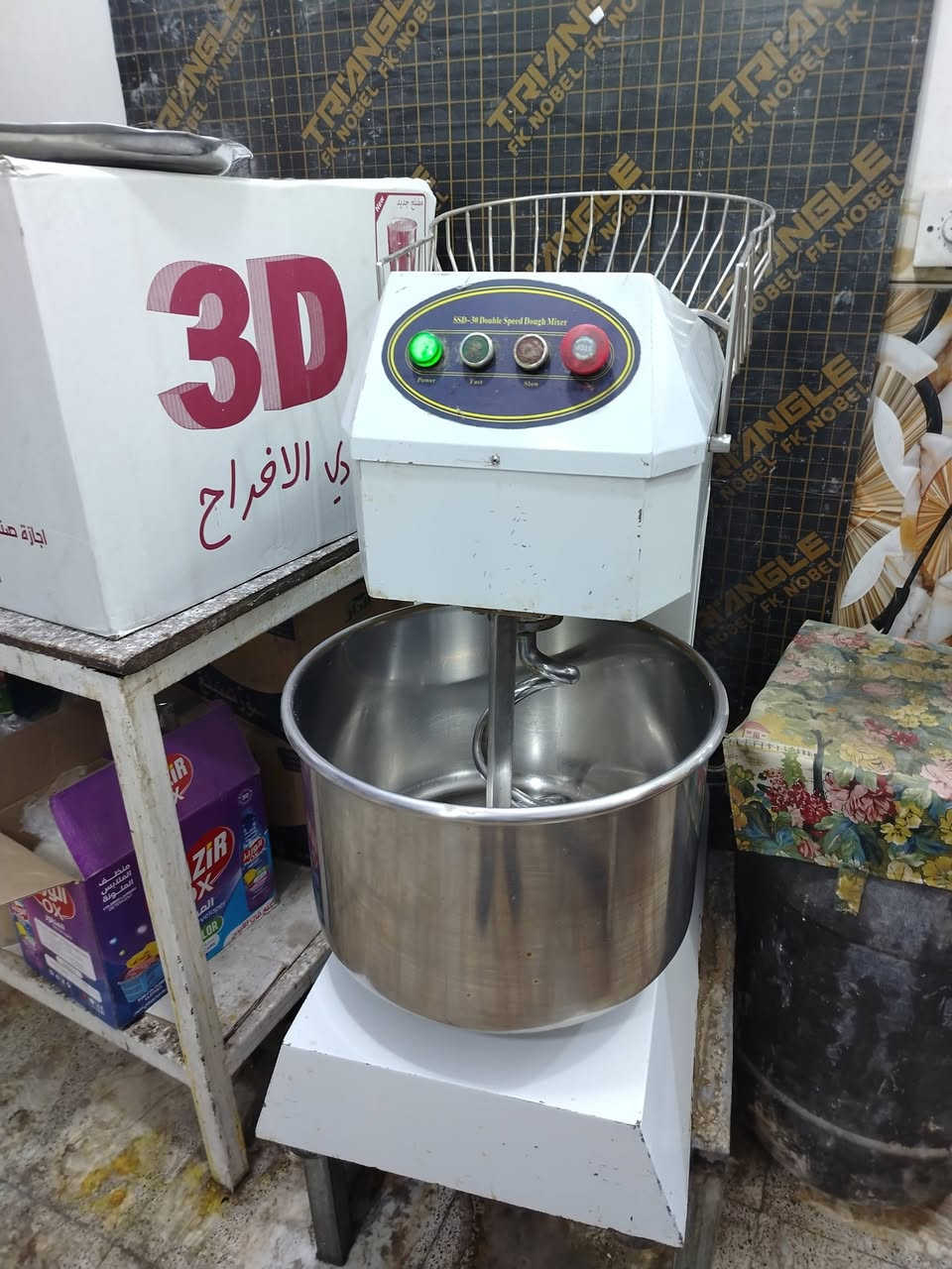 سلام عليكم
عجانه لولبيه سنكل ١٠ كيلو طحين السعر النهائي ٧٥٠
فرن طبقي خانتين السعر النهائي ٧٥٠
ميز مرمر عدد ٢ سعر الواحد ١٥٠
عربانه مع طاولياتها عدد ١٥ السعر النهائي ٢٠٠
اسعار نهائيه يناسبك تعال آخذ
ما يناسبك اعبر المنشور
بغداد الخطيب الزراعي شارع خوله اسواق ابو عبدالله ***********
