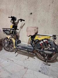 دراجة كهربائية • عاطلة • بسبب المطر