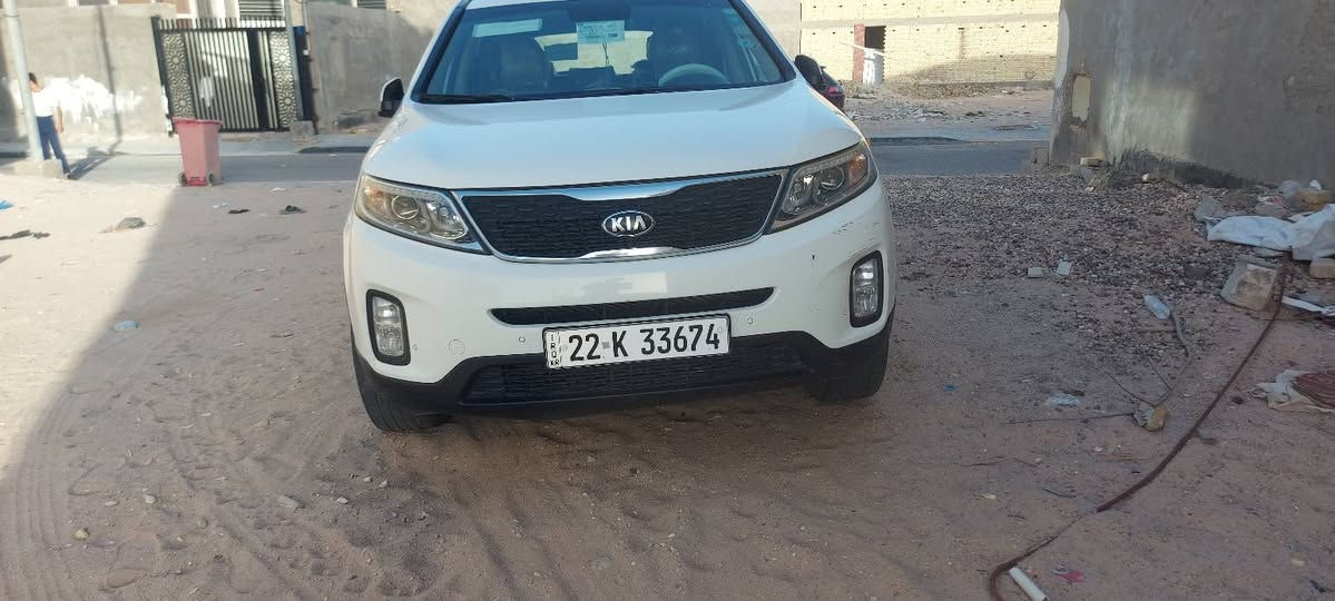 سورنتو للبيع 2015 مكفوله كفاله عامه من ضربه وصبغ رقم اربيل  ***********
