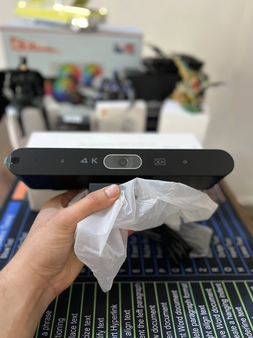 🌎 كاميرا ويب RayBir
📍دقة 4k مدعم بالذكاء الصناعي 
📍تتبع وجوه +تركيز تلقائي
📍مصفوفة مايكروفونات 
📍سماعة ستيريو

خلي سعر وبالعافية


**إذا كنت صاحب هذا الإعلان وتريد حذفه لأي سبب، رجاءا أرسل رسالة إلى الدعم الفني**