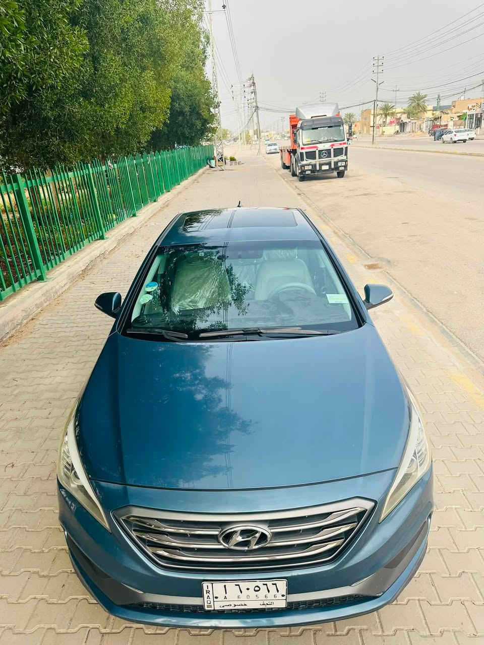 للبيع سوناتا: 2017فول
مواصفات: بصمه فتحه كشنات جلد 
بيه صبغ جاملغ خلفي 
مكينه 2400
مكان نجف كوفه 
تفاصيل اكثر اتصل ع الرقم (***********)
