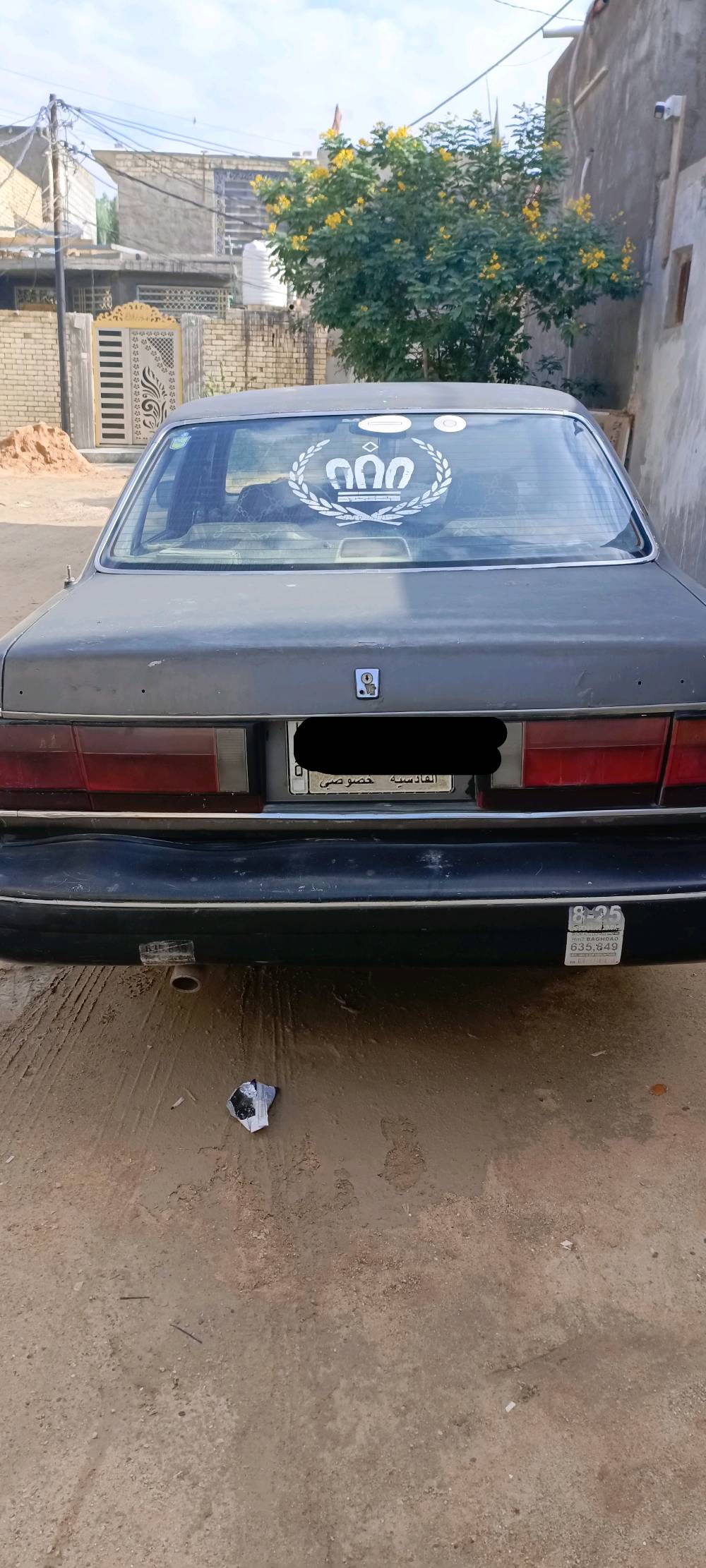 السلام عليكم سيارة مازدا موديل ٩٠ للبيع كير و مكينة كربلائية مكفولات  و مكفولة من الضربة القوية  بيها جراد سنوية ٢٦. رقم قادسية راعيها موجود بالنجف العنوان السيارة نجف السيارة حلوة تأخذك حتى لكربلاء بس عوزها ترتيبات 
السعر32  و بيها مجال  للتواصل *********** او ***********