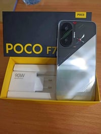 بوكو 5G F7   ذاكرة 512 ورام 12  120 فريم🔥  بطارية 100%  استخدام جداً ب...