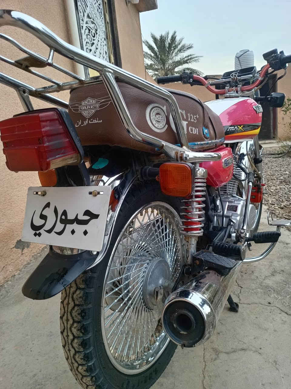 يا الله
سلام عليكم 
دراجه للبيع تايكر 2️⃣0️⃣2️⃣3️⃣🆕
دراجه كامله ما ناقصه شي ونصافه ١٠٠٪ 1️⃣محرك ما مفتوح شرط وعل فحص
2️⃣ كرهباءيات كل شقاله
 3️⃣لون مميز سكان رياضي 
4️⃣صالنصه جعره ام الصوت
📌مكان قرب مطار الصويره
 للستفسار الاتصال على الرقم 📞***********
