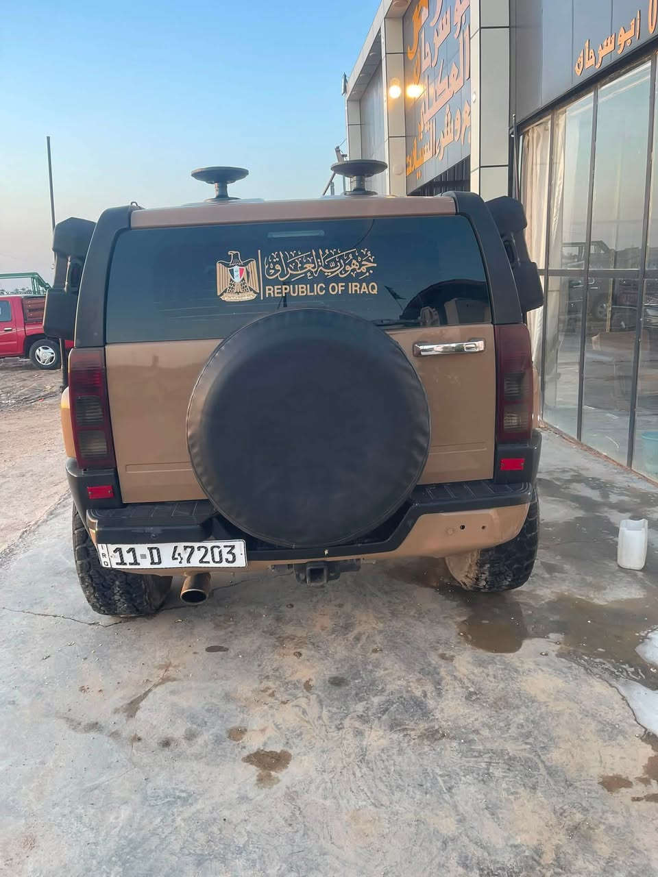سلام عليكم للبيع او مروس السعر 123همر H3مديل 2008خليجي مصبوغه بل مرور بغداد كفاله من زلغ تبريد ثلج طغم تاير كامره اماميه وكامره خلفيه صفاره مكينه 5سلندر بلديه سياره متعوب عليه حيل رقم بغداد نكليزي تحويل مباشر مكان ذي قار قضاء الرفاعي هذه رقمي ***********

