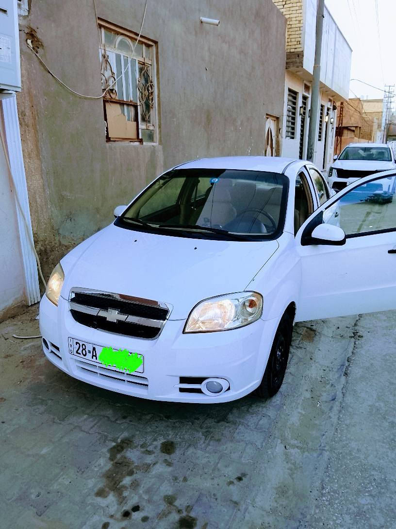 شوفرليت افيو 
موديل 2009
لون ابيض المرغوب
محرك مفتوح المرغوب 1400
رقم نجف بأسمي
شرط مداور ثاني يوم
السيارة خير من الله محرك وگير 
وحدادية و گشر و دواخل والباقي
 شوف العين وحسب القناعة والرغبة
افحص و گلب و اطلع تراي
 و اقتنع يالله تشتري
سعرها 68 و بيها مجال للشراي
مكاني كوفة حي كندة راسلني
 واتساب ارسلك الموقع وتدلل 
*********** النجف, العراق
