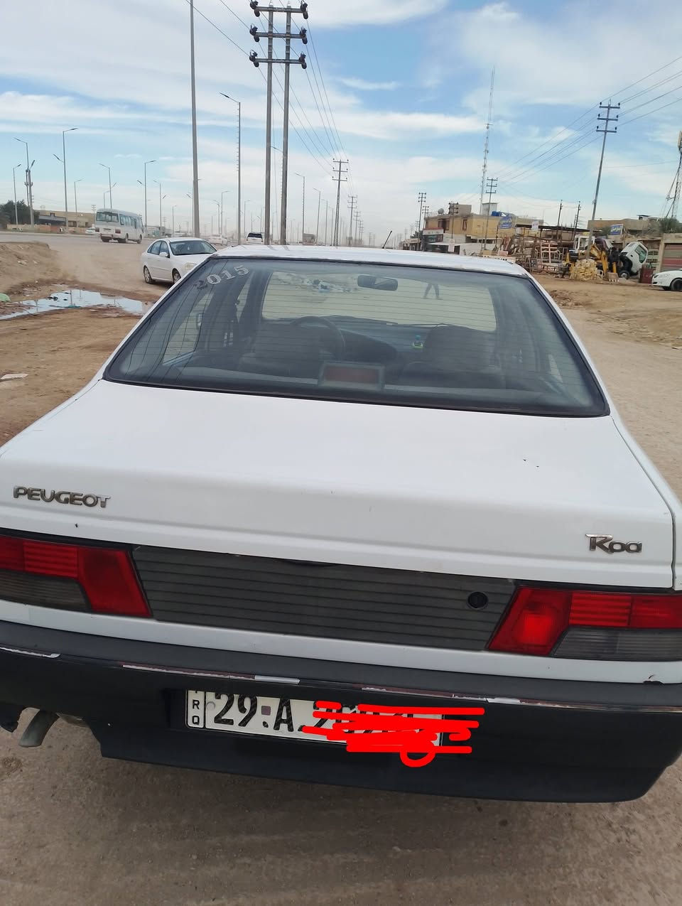 بيجو روى ٢٠٠٩ شرط التحويل  رقم واسط
كير مكينه مكفولات
صدر جديد تبريد شغال
باتري بلكات نوزلات جدد
كهرباياته مكفوله لا جطل ولا شي 
عارضها ب ٢٥ وبيه مجال 
المكان الكوت
***********
