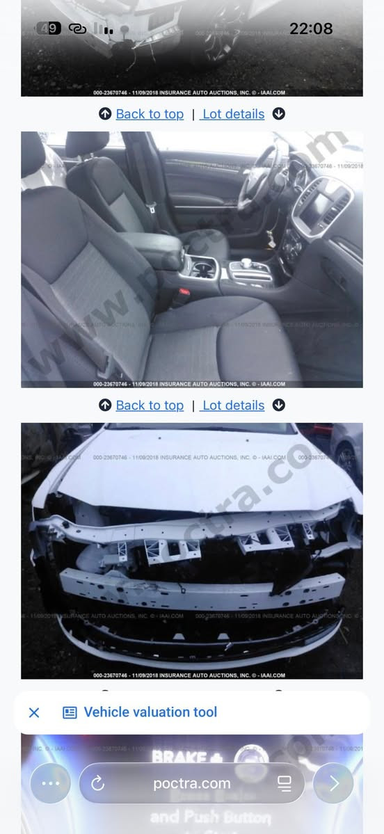 � للبيع كرايسلر 300C (أوباما) موديل 2018 🚘
🔹 اللون: أبيض لؤلؤي
🔹 محرك قوي وأداء ممتاز
🔹 السيارة مزودة بسونار أمامي وخلفي
🔹 استخدام شخصي واهتمام عالي جداً
🔹 لم تعمل على الطرق الخارجية لمسافات طويلة
🔹 تبريد ممتاز ومحرك بحالة جيدة
🔹 داخلية نظيفة ومريحة
🔹 هيكل أنيق وحضور مميز على الطريق

✅ تعرضت السيارة لحادث سابق داخل العراق وتم إصلاحها بشكل جيد وعادت للخدمة بصورة طبيعية.

السيارة مناسبة لمن يبحث عن الفخامة والراحة والثبات على الطريق بسعر منافس مقارنة بموديلها ومواصفاتها.

📸 الصور المرفقة تتحدث عن حالتها.
📍 للجادين فقط، المعاينة خير دليل
السعر 170
*********** 
***********

