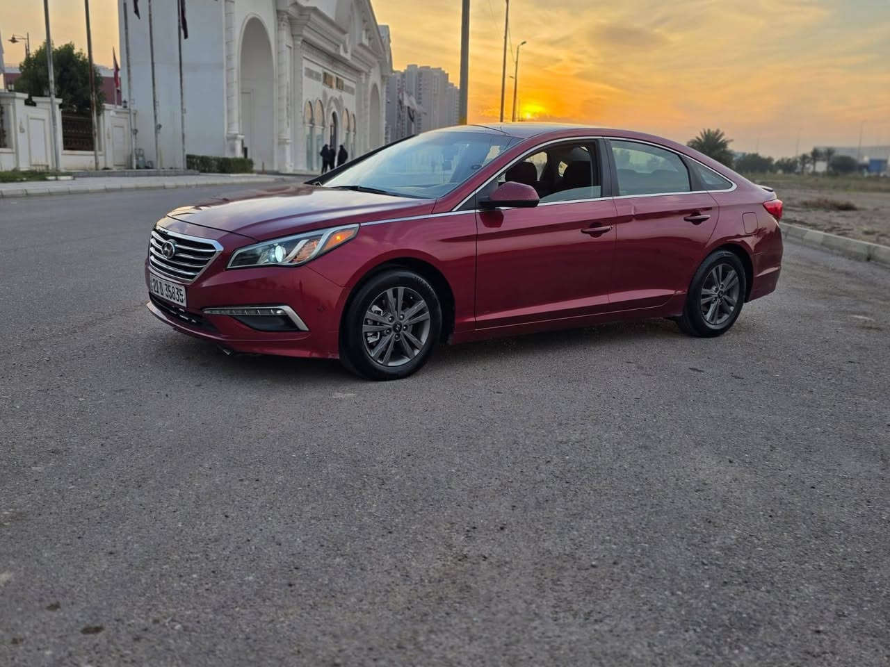 هونداي سوناتا موديل 2015 داخلة كلين فقط مازدة مكسورة وبل عراق صار بيهة صبغ جاملغ وباب السونار مرفق بل منشور السعر 112 مكان السيارة بغداد حي العامل ***********
