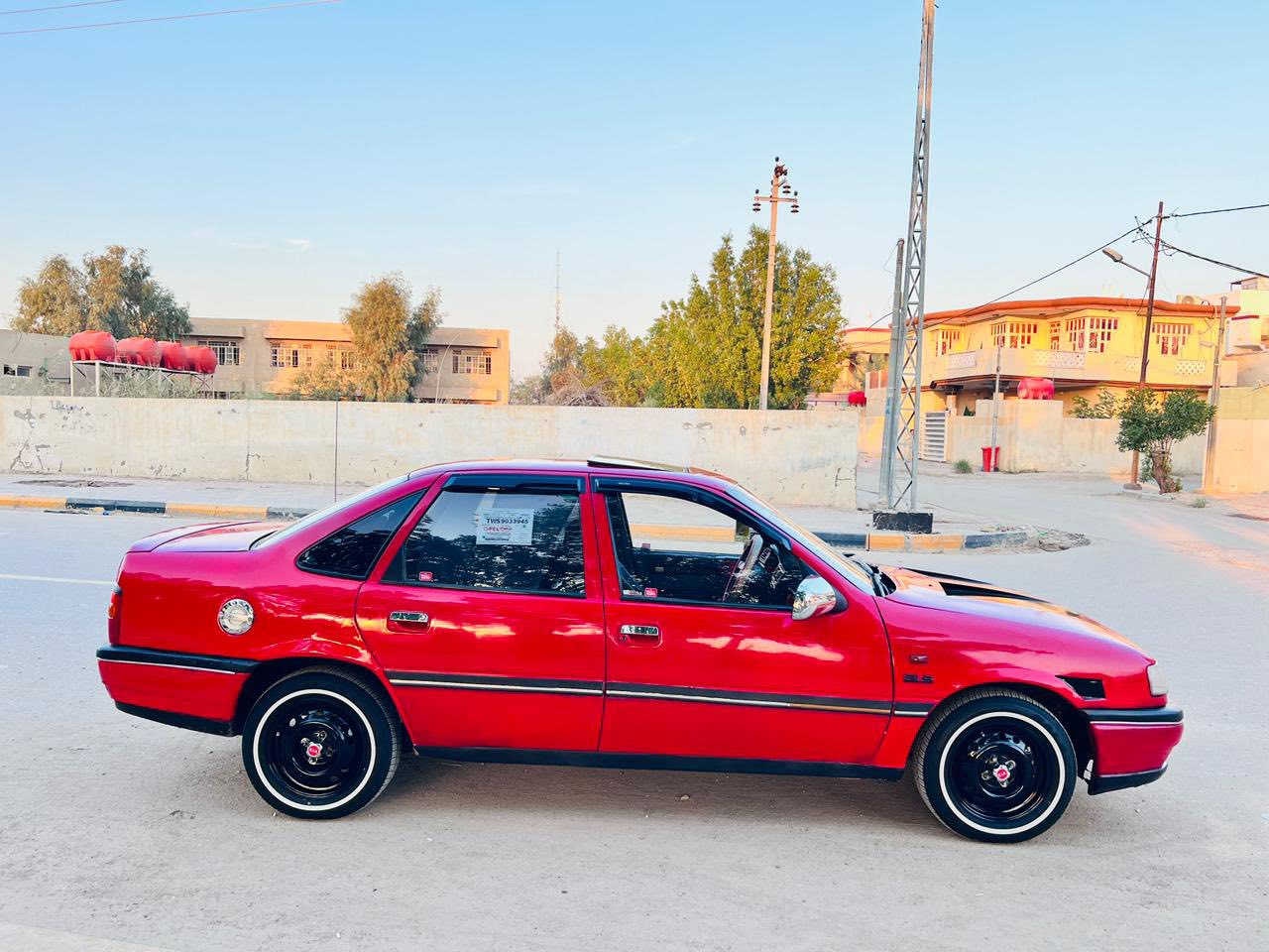 للبيع اوبل 92 محرك 1800 سنويه لل27 صبغ حزام بدون ضربه فقط جماليه  تبريد بلاد ❄️ كير محرك حداديه تخم تاير باتري كله جديد سدر خلفي امامي جدي كهربائيات شغاله سياره جاهزه مال جناي  مكان واسط الزبيديه رقم الهاتف ***********/***********
