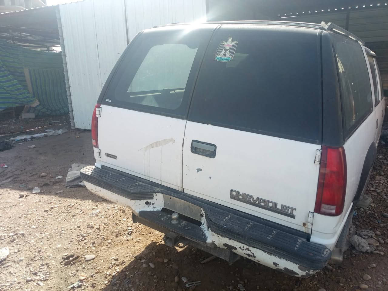 السلام عليكم للبيع جمسي موديل 97انبار العنوان بغداد هاتف ***********
