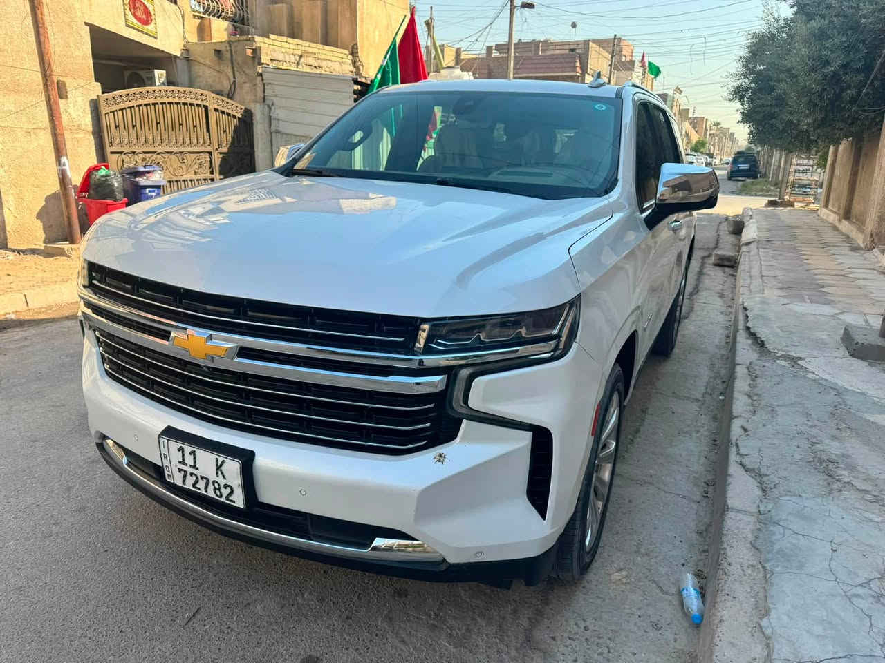 السلام عليكم
للبيع تاهو موديل 2021 بريمير فول مواصفات خليجية 

محرك 5300 

السعر 40

بدون صبغ 

***********
