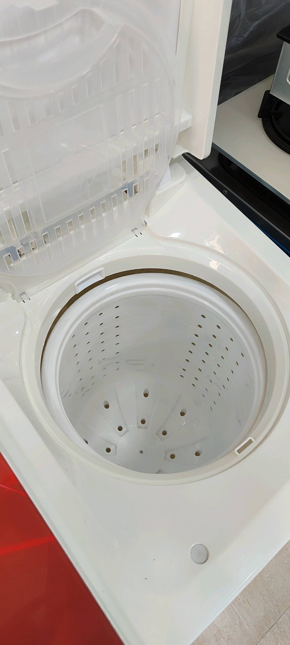 عرض مؤقت على غسالة هيتاشي
بـ170 الف فقط غسالة هيتاشي 38 كيلو 

- ضمان سنتين حقيقي

- بمواصفات قوية  
__
- بدي قوي مقاوم للصدمات 
- ماطورين كوري نحاس
- ملف الماطورات نحاس 
- قايش وليس دشلي 
-غطاء سويچ لحماية من الماء 
 __

متــوفر خــدمة تـوصـيل مجاني داخل البصرة !

العنوان /البصرة- شارع مستشفى النفط
__

للحجز والاستفسار راسل الصفحة او اتصل على رقم التالي  

***********