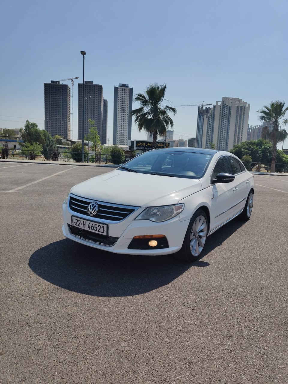 Volkswagen Passat CC 2012
موديل 2012 خليجي
حجم المحرك: 4 سلندر 1.8 توربو (المرغوب)
السيارة نظيفةجدا 
  عام صبغ ما بيها أي نقص دير سلف افتر اوربا 

المواصفات:
بصمة تشغيل
بانوراما 
بردة خلفية بلاد 
تبريد قطعتين
تحكمات ستيرن
كروز كنترول
هاند بريك بصمة
أوتو هولد
كشنات كهرباء
القير: 7 نمر المرغوب
سيارة سريعة وطلقة 
السعر: 70 ورقة وبيها مجال
رقم صاحب ســـيـارة :: ***********
