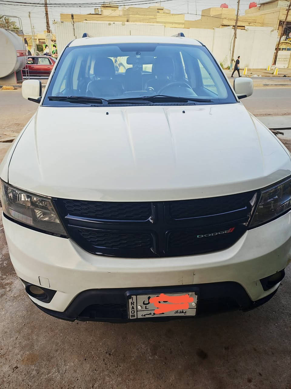 للبيع دوج جورني ٢٠١٩ كروس رود ابيض ٦ سلندر
 ماشية ١١٨ الف كيلو وليس ميل
رقم بغداد السنوية ٢٠٢٦
كير ومحرك مكفولات
الايرباك دشبول وستيرن سليمات فقط البردات 
الصدر نظيف تخم اطارات امامي صار شهر مشدود والخلفي ٦ أشهر
حادثها جنطة و الجاملغ الخلفي الأيمن وبيها ضربات خفيفة جهة السايق  السعر ١٦٠ ورقة وبيها مجال للشراي صور الحادث مرفقة مع الصور
للاستفسار الاتصال على الرقم ***********
