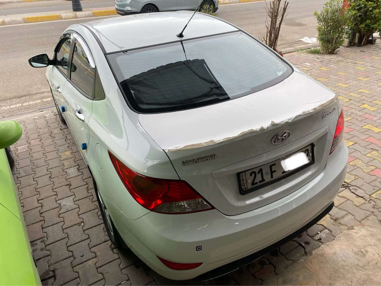 سلام عليكم 
اكسنت موديل 2013
رقم سليمانيه سنويه جديده ورقم جديد
جاملغ صبغ وشويه بالباب 
ماشيه 190 
مكاني كركوك 
سعر 99 ورقه
*********** كركوك, العراق
