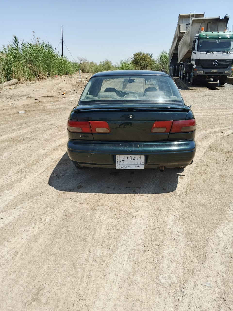 سلام عليكم كياا سيفيا
للبيع موديل 96 رقم بغداد 
كير عادي محرك مفتوح 
لا تنقيص ولا تبخير  
حداديه امامي خلفي خير من الله 
تخم تاير جديد أمامي باتري نضيف
كهربائيات كل شغال جام شغال مسجل شغال
مصبوغه عام للجماليه
لا كص ولا ضربه القويه 
سياره جاهزه 
السعر 34 وبيهه مجال للشراي الاستفسار /***********
مكان بغداد سريع الدولي الجسر السابع 
أو واسط قضاء الصويره
