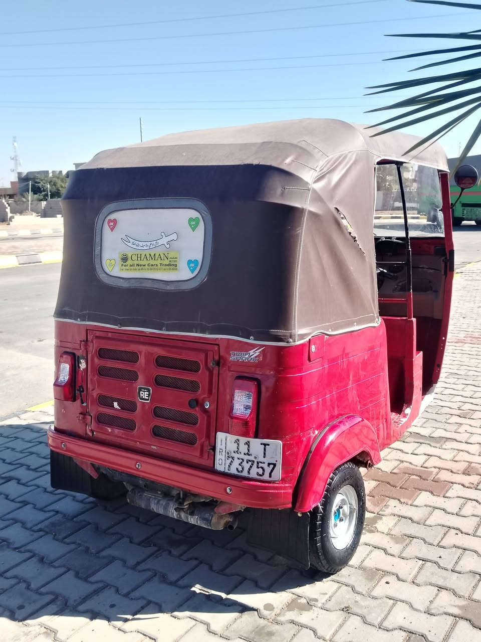 سلام عليكم تكتك موديل ١٨ رقم وسنويه بغداد تحويل ثاني يوم مصبوغه جماليه فقط لا ضربه ولا شي مكان خان بني سعد ***********
