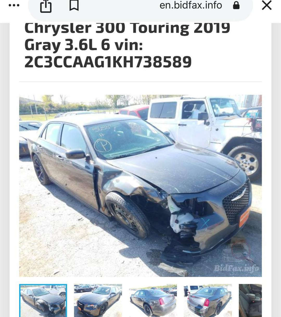 سلام عليكم للبيع كريسلر أوباما موديل 2019 وارد امريكي حادث جاملغ بدون دواخل السيارة جاهزه علئ اخر حباية 
السعر 230 وبيهه مجال رقمي *********** 
مكان السيارة كربلاء
