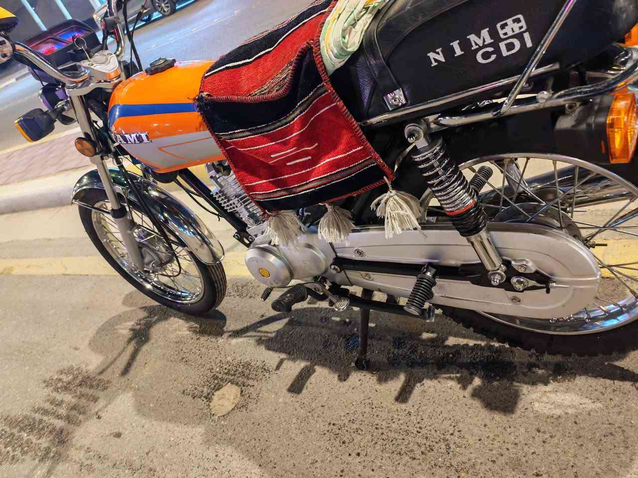 أربعة گير نامه موديل(2023) لون برتقالي
أوراق 🔴أصولي🔴مو سكنر
محرك مامفتوح خير من الله
نظافة خير من الله كل نقص مابيها 
مكاني كربلاء حي الميلاد
السعر 🔴800الف🔴وبيها مجال 
للأستفسار على الرقم ***********
