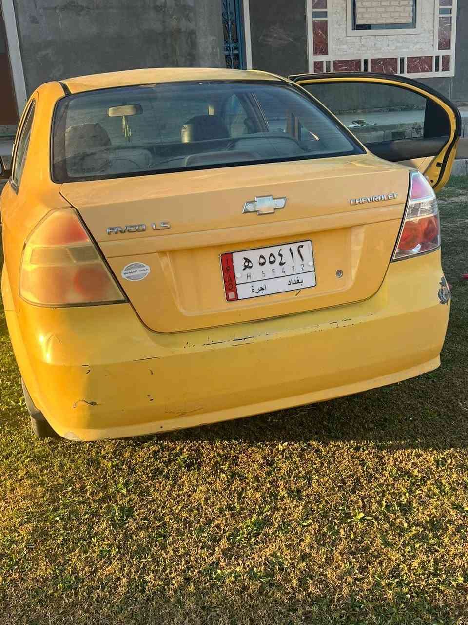 أفيو 2011 خليجي رقم بغداد أجره تكسي للبيع فقط ضربه بسيطه عكس باب السايق ترجع بارد محرك مبدل بيه كازكت فقط كير كفاله ابيعها على وضعها ألسعر ٤٥ ورقه وبيها مجال العنوان ألفلوجه ***********
