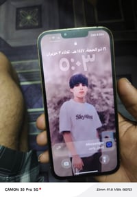 13 برو ماكس ذاكره 256 بطاريه75 بلادي مبدل فقط شاشه احسن نوعيه مستعجل ع...