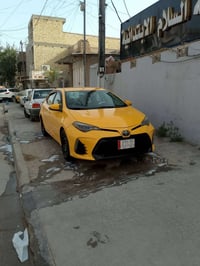 كورولا موديل 2018وارد امريكي حادثها جملغ خلفي بدون دواخل بدون ايرباك ب...