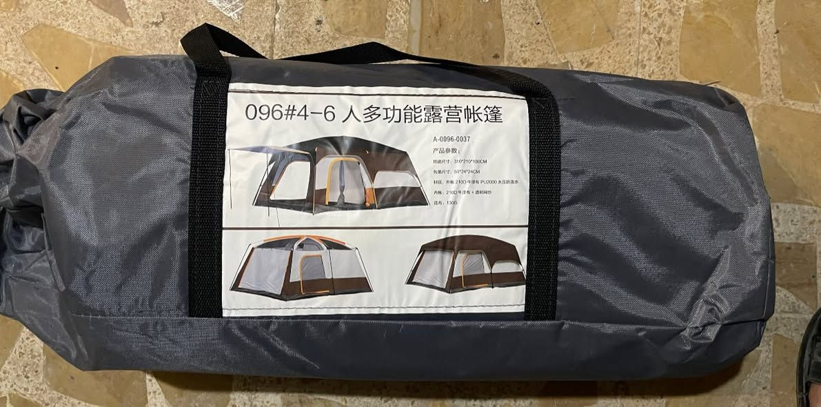 خيمه عائليه قماش مطري اصلي تكفي 6 نفرات قياس الطول 3متر و10سانتيم والعرض 2 متر و10سانتيم و ارتفاع 1.80  سعر100 الف تحتوي على شبابيك ومضله وباب وناموسيه وكاع متصل مع الخيمه


**إذا كنت صاحب هذا الإعلان وتريد حذفه لأي سبب، رجاءا أرسل رسالة إلى الدعم الفني**