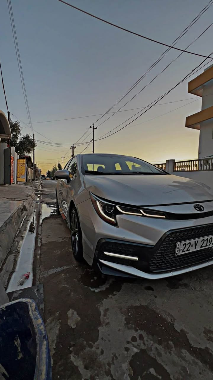 تيوتا كورله موديل 2023 موصفات SE رقم سنويه كله جديد بسمي شرط تحويل سياره ماشي قليل موصافات معروفه بيه اربع قطع صبغ سعر 125 وبي مجال  مكاني كركوك اي استفسار اتصل *********** كركوك, العراق
