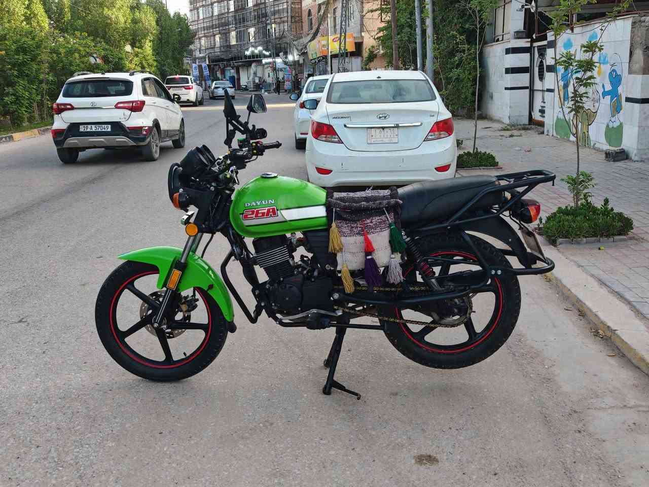 للبيع 23(مرقمه)
رقم كربلاء

مكينه200

عنبار بريك رياضي+شاحنه +ماسكه مال تلفون +لايت زينون 

دراجه كلش حلوه ومرتبه ومناقصه  شي

كهربائيات كله شغاله  دبل اشاره بلادي

مكاني كربله (ورقم دراجه هم كربله)

(سعره 2و300)

***********

