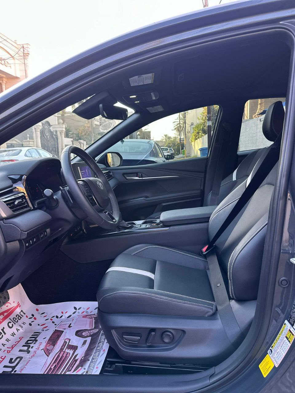 السلام عليكم 
تيوتا كامري 2025 هايبرد وارد امريكي  
ضرر السياره دعاميه اماميه فقط و بيها بارد بالنيد على كد شبرين بدون تبديل اي قطعه حتى الدعاميه بلاديه 
ماشيه 23,000
مواصفات السياره فول افول شي ب SE
رادار 360 
فول تحكم ستيرن 
تدفئة كشنات 
مثبت سرعه 
رادار تفاعلي 
رادار جانبي خلفي 
شفتات 
داخل جلد 
تبريد قطعتين 
كشن كهرباء 
تبريد بيانو منفصل 
كامرة خلفية 
شحن لاسلكي 
تحديد مسار 
بصمة + دخول ذكي
ضيف وياهن شاشة جبيرة 
اندرويد اوتو 
ابل كار باي 
تدفئة بالمري 
تدفئة ستيرن 
جام اوتو 
المراية الداخلية تعتيم 
انارة داخلية والخارجية LED
مكان السيارة بغداد الغزالية 
السعر اتصل 
رقمي ***********
