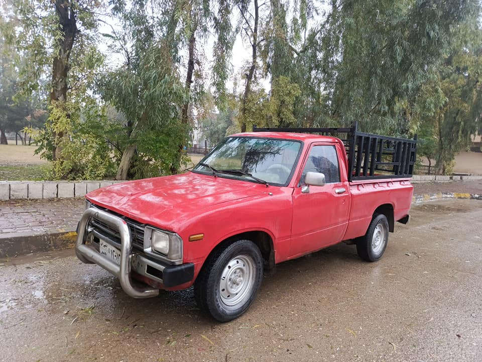 ماشاءاللە لە گوڵە سور
پیکاپ مۆدێل 1982
گێڕومەکینەو ئاکسلی بێ عەیب بەشەرت
ئاڕم و سەنەویوو تەید سەکنی لەگەڵە زۆر بێ کێشەیە 
چوارتایەی تازەی لەژێرە 
دیلەمۆی تازە سلف تازە 
مەجمەعەی سوکانی تازە گۆڕاوە 
پاتری تازەیە نگرە سلف 
ناوبۆدی تیایە 
سعری 20 گەڵا شمشمل, السليمانية


**إذا كنت صاحب هذا الإعلان وتريد حذفه لأي سبب، رجاءا أرسل رسالة إلى الدعم الفني**