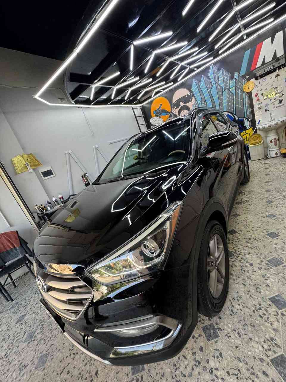 سنتافي موديل ٢٠١٧ أمريكي رقم اربيل الجديد سنويه بسمي ٢٠٣٠ فول مواصفات Vlp  كنشات تدفه تبريد سقف بنورامه دفع رباعي الاتصال ***********
