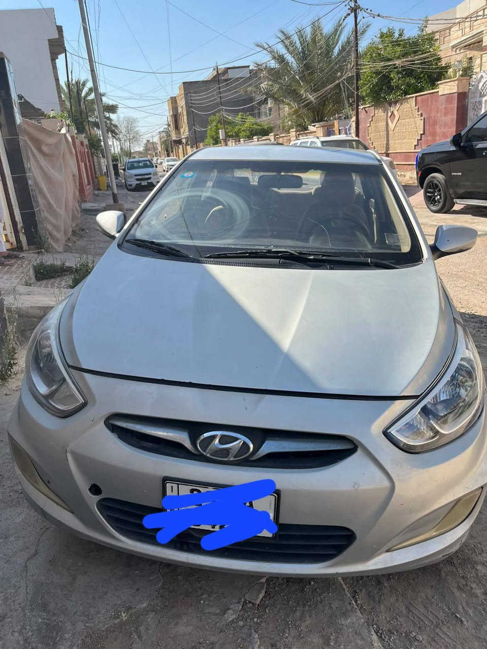 السلام عليكم سياره اكسنت وارد خليجي ٢٠١٦ للبيع السعر ٦٨ ورقه قفل  مكاني كوت هوره للاستفسار ***********
